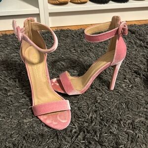 Pink heels